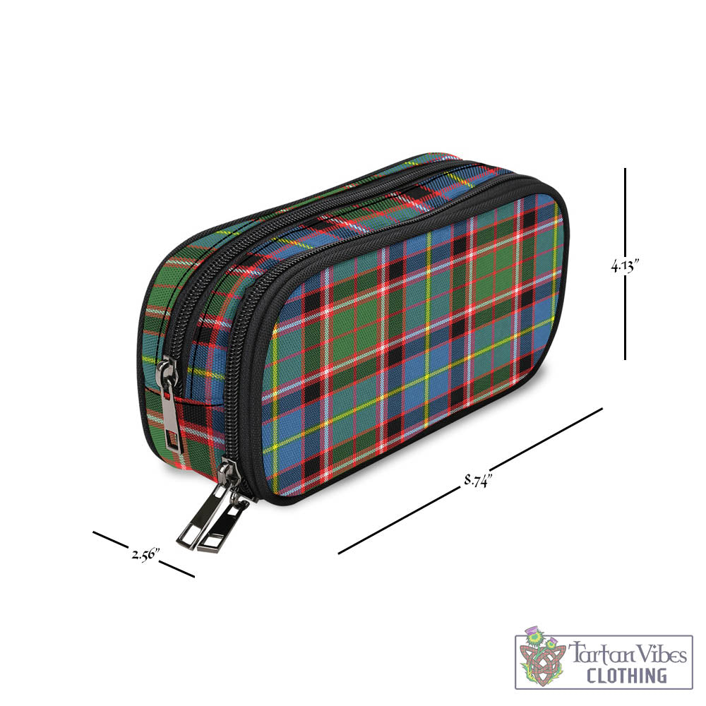 Glass Tartan Pen and Pencil Case - Tartan Vibes Clothing