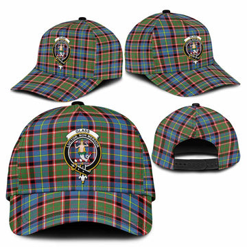 Glass Tartan Classic Cap with Family Crest