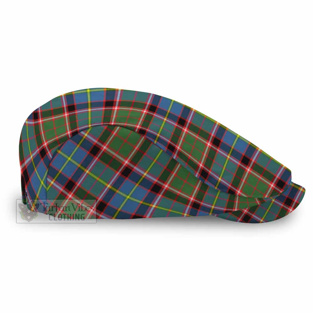 Glass Tartan Jeff Cap, Tartan Flat Cap