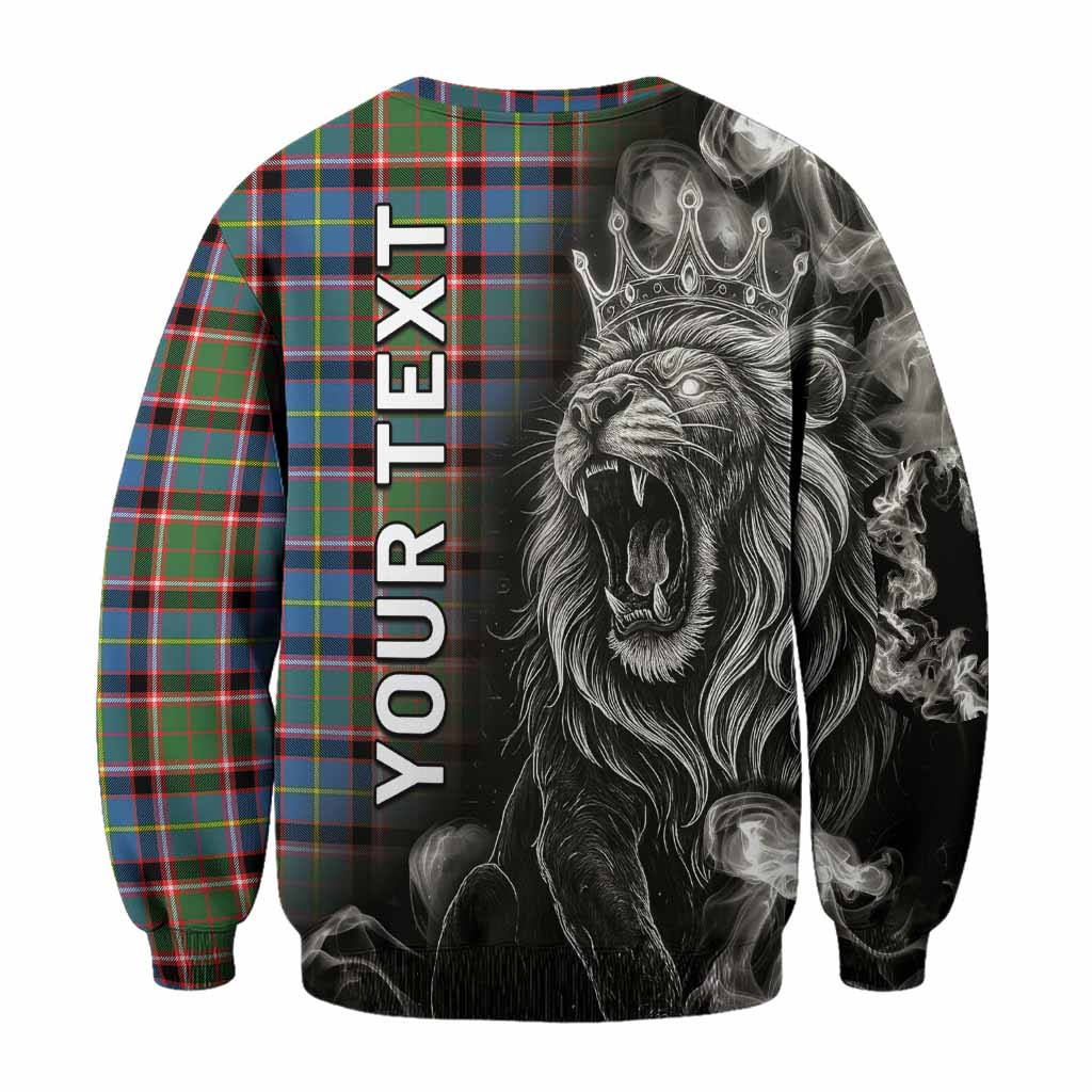 Glass Tartan Sweatshirt Roaring Lion Heritage