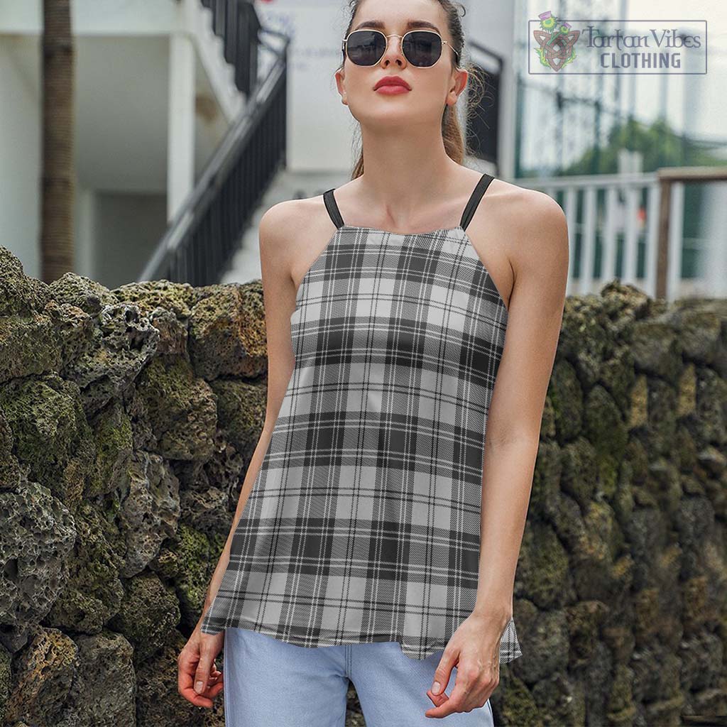Tartan Vibes Clothing Glen Tartan Loose Halter Neck Camisole