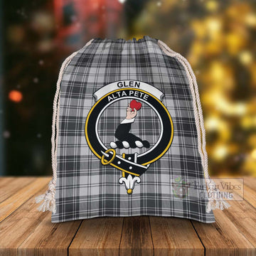 Tartan Vibes Clothing Glen Tartan Christmas Santa's Bag with Family Crest
