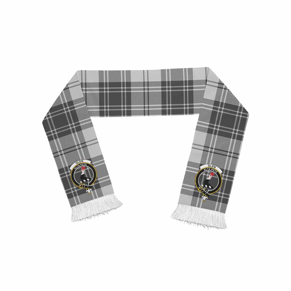 Tartan Vibes Clothing Glen Tartan Ruffneck Scarf with Family Crest
