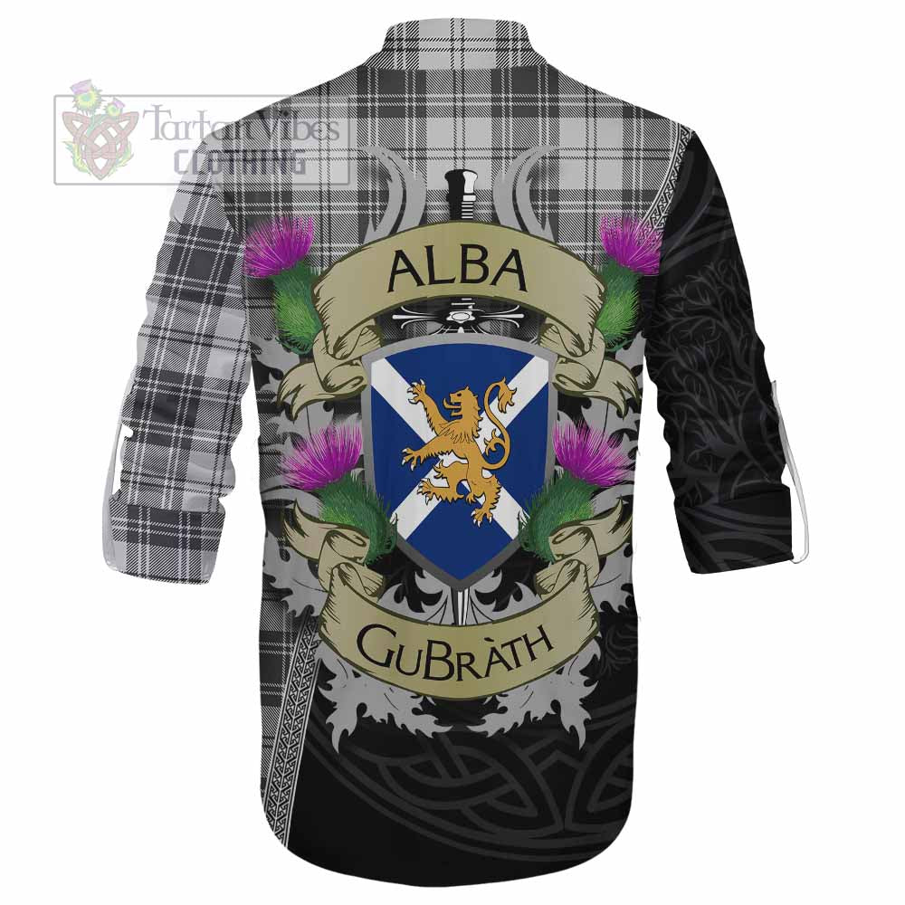 Tartan Vibes Clothing Glen Tartan Family Crest Ghillie Kilt Shirt Lion Rampant Royal Thistle Shield Celtic Inspired