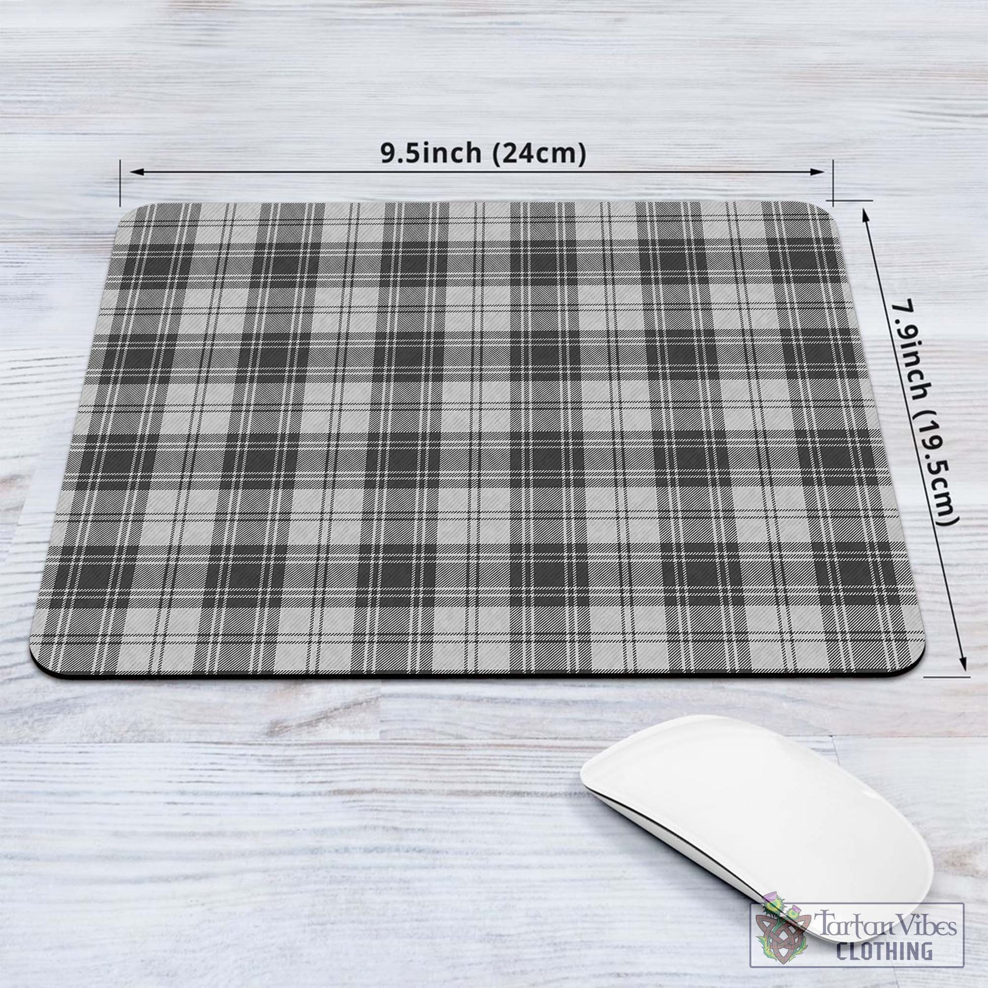 Tartan Vibes Clothing Glen Tartan Mouse Pad
