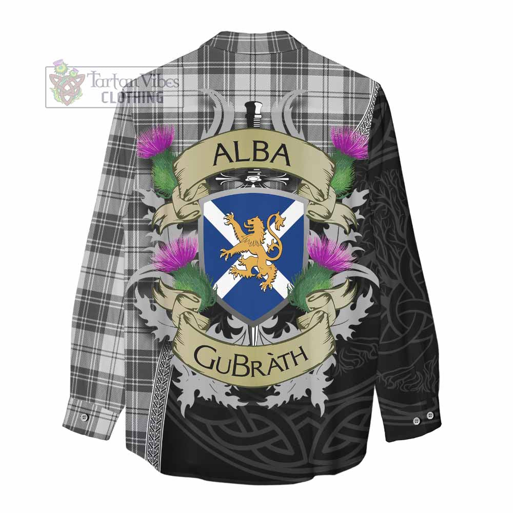 Tartan Vibes Clothing Glen Tartan Family Crest Women's Casual Shirt Lion Rampant Royal Thistle Shield Celtic Inspired
