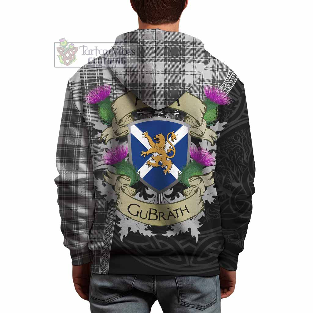 Tartan Vibes Clothing Glen Tartan Family Crest Hoodie Lion Rampant Royal Thistle Shield Celtic Inspired