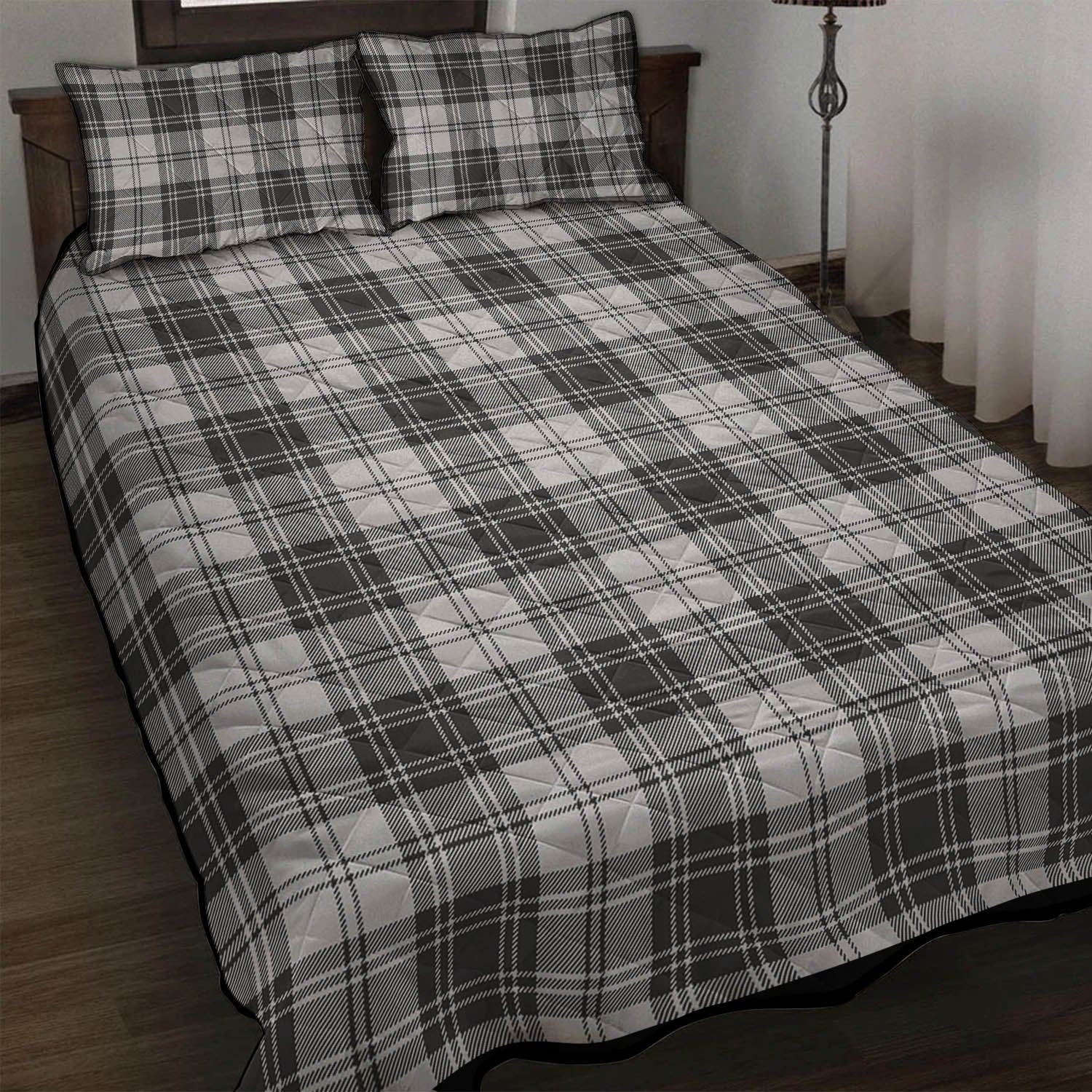 Glen Tartan Quilt Bed Set - Tartan Vibes Clothing