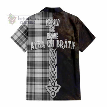 Glen Tartan Family Crest Hawaiian Shirt Alba Gu Brath Be Brave Lion Ancient Style