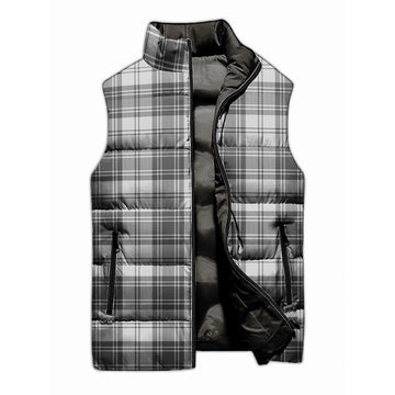 Glen Tartan Sleeveless Puffer Jacket