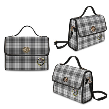 glen-tartan-leather-strap-waterproof-canvas-bag-with-family-crest
