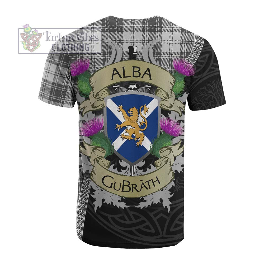 Tartan Vibes Clothing Glen Tartan Family Crest Cotton T-shirt Lion Rampant Royal Thistle Shield Celtic Inspired