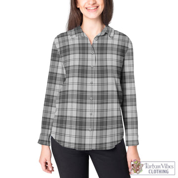 Glen Tartan Womens Casual Shirt