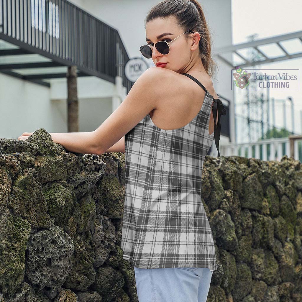 Tartan Vibes Clothing Glen Tartan Loose Halter Neck Camisole