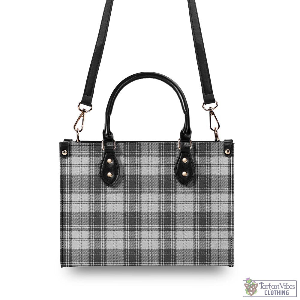 Tartan Vibes Clothing Glen Tartan Luxury Leather Handbags