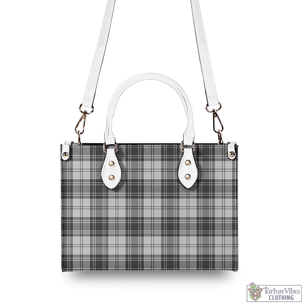 Tartan Vibes Clothing Glen Tartan Luxury Leather Handbags