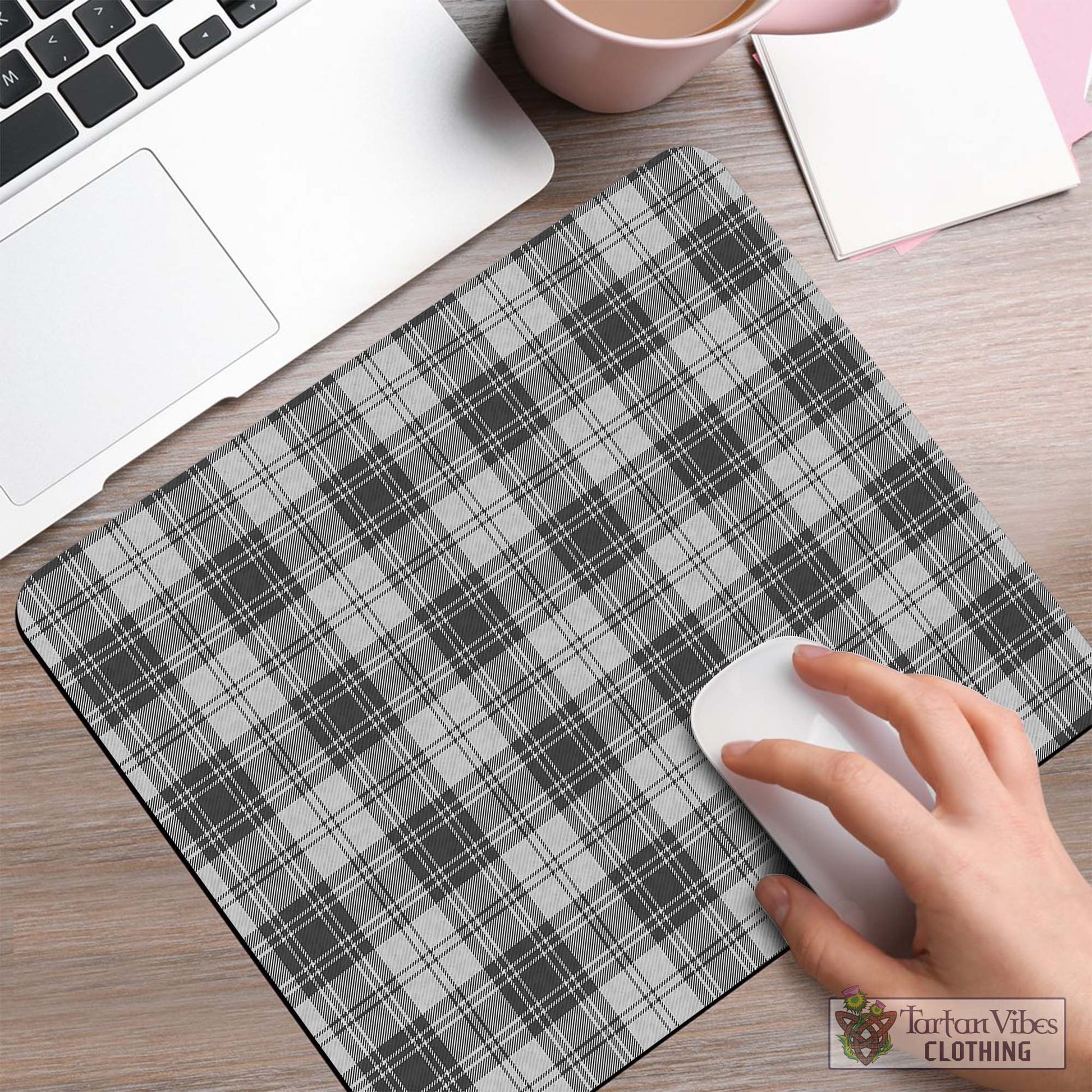 Tartan Vibes Clothing Glen Tartan Mouse Pad