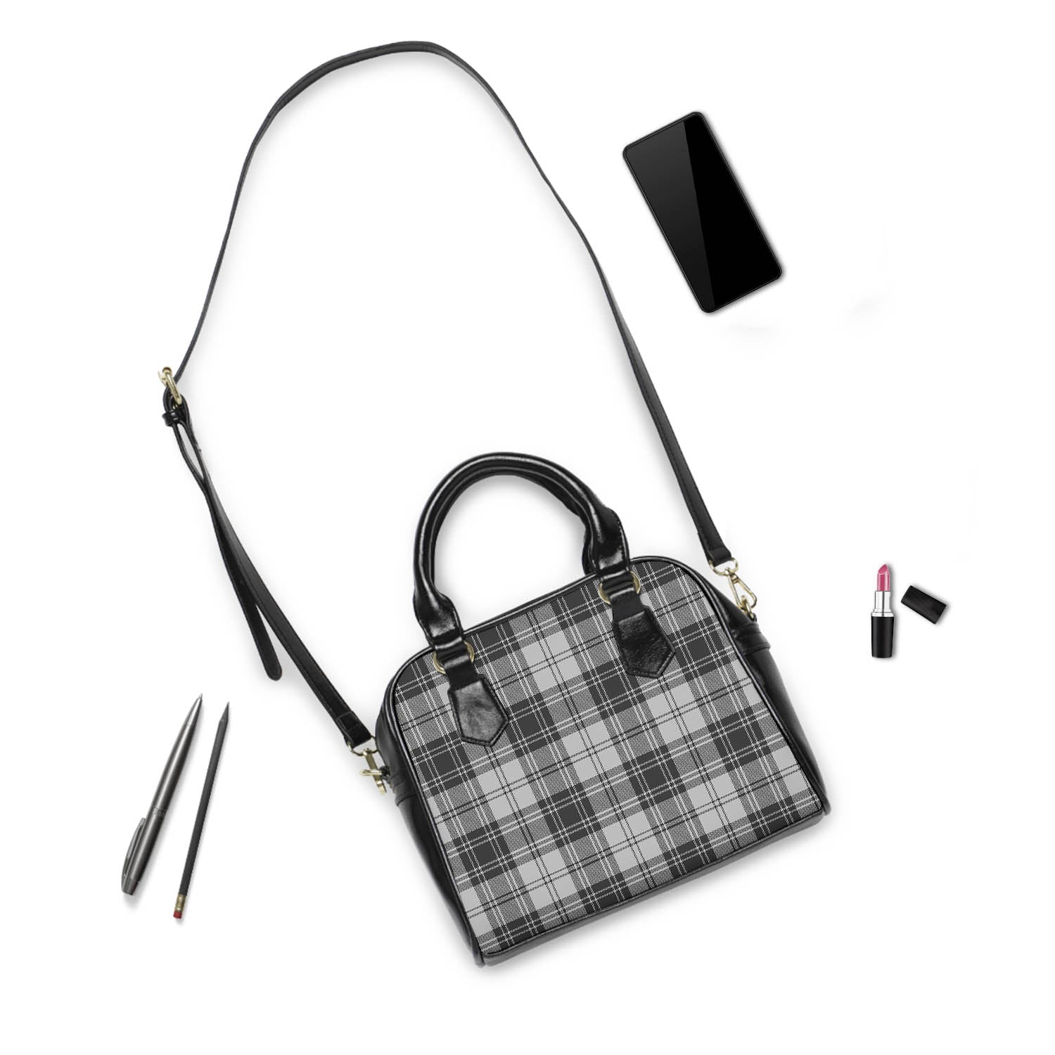 Glen Tartan Shoulder Handbags - Tartanvibesclothing
