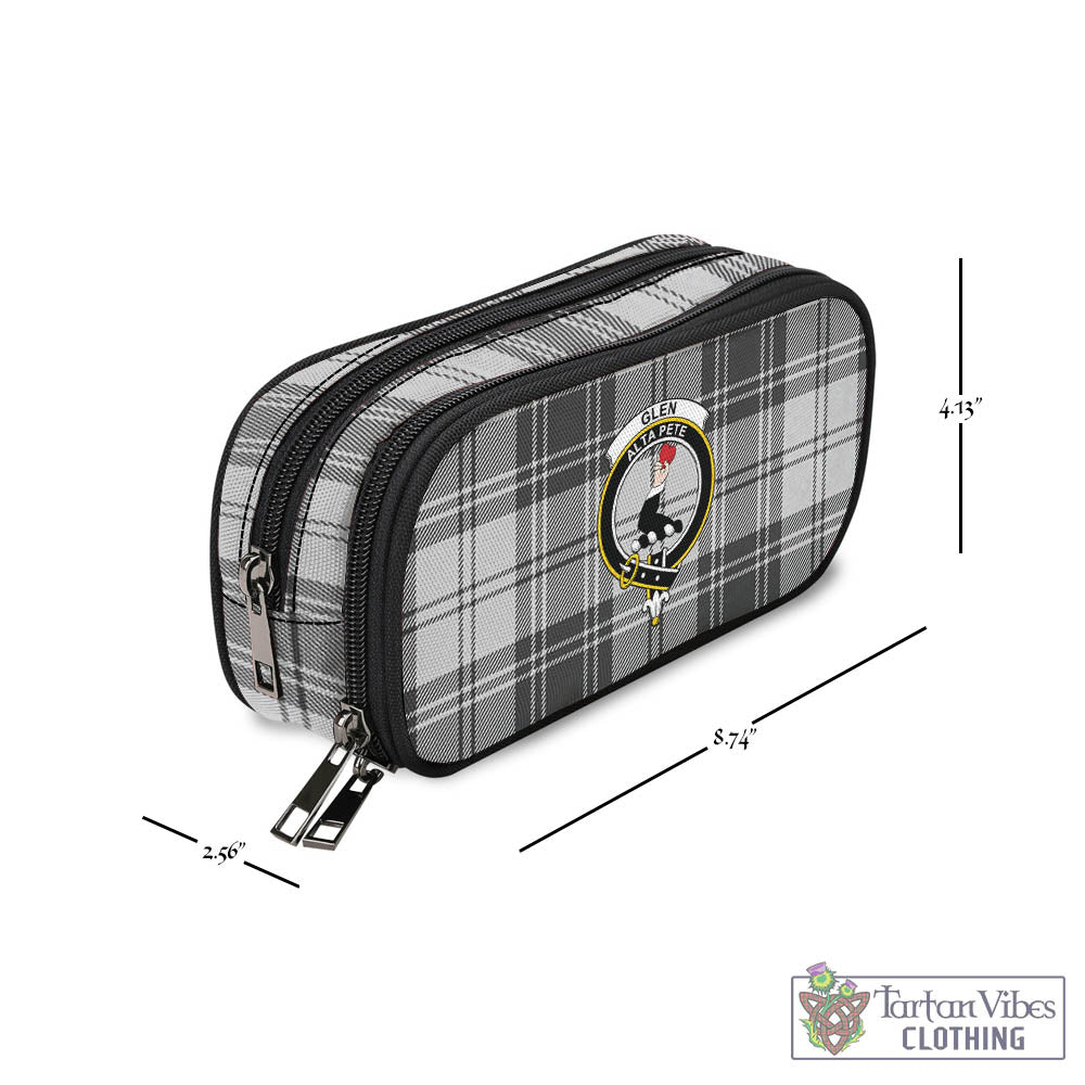 Tartan Vibes Clothing Glen Tartan Pen and Pencil Case with Family Crest