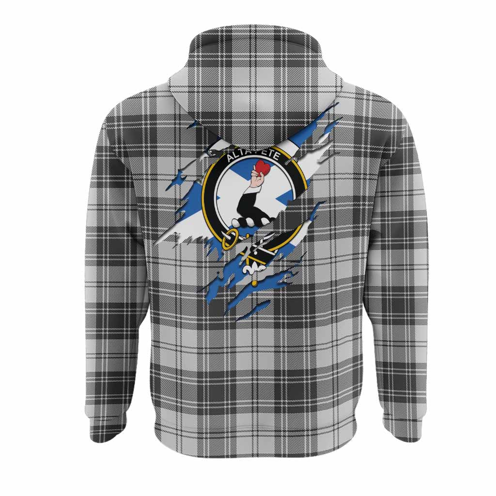 Glen Clan Crest In Me Tartan Hoodie Scotland Flag Style