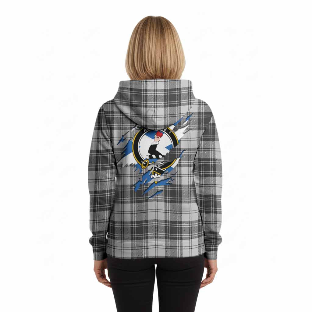 Glen Clan Crest In Me Tartan Hoodie Scotland Flag Style