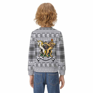 Glen Clan Tartan Crest Christmas Kid Ugly Sweatshirt Coat of Arms Funny Style