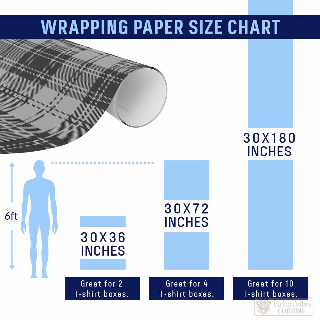 Glen Classic Tartan Wrapping Paper, Classic Scottish Plaid Gift Wrap