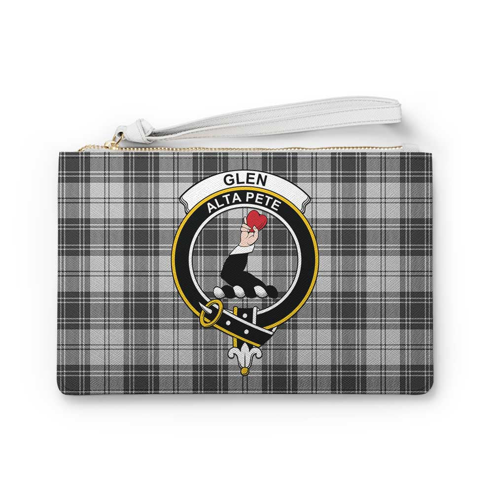 Tartan Vibes Clothing Glen Family Crest Tartan Clutch Bag