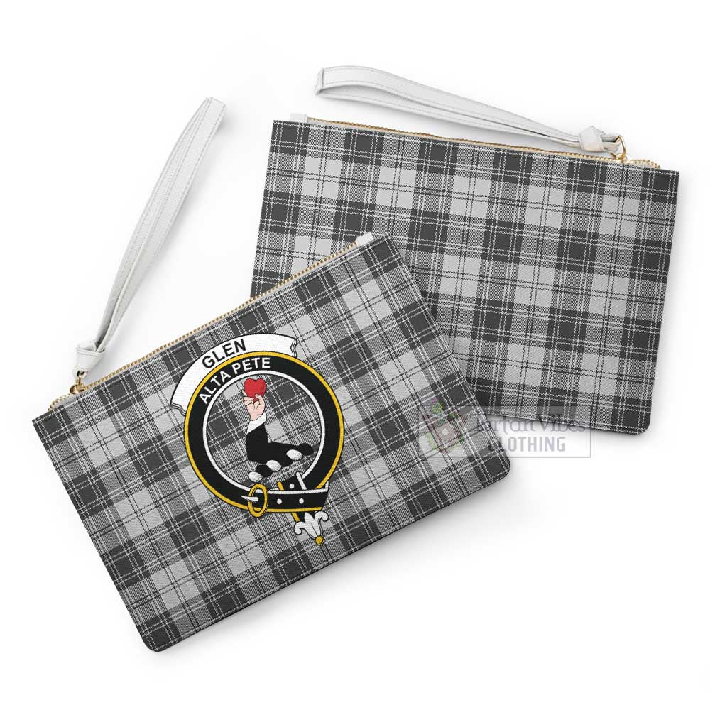 Tartan Vibes Clothing Glen Family Crest Tartan Clutch Bag
