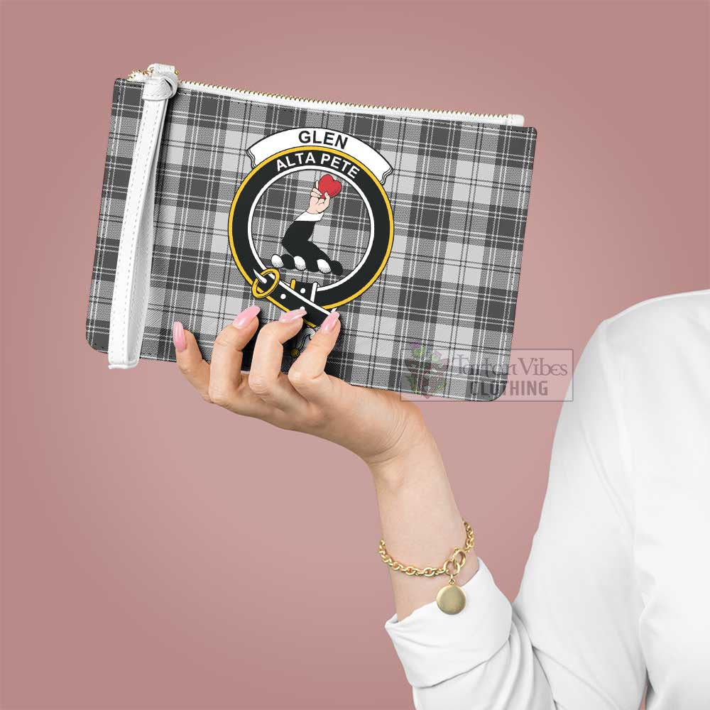 Tartan Vibes Clothing Glen Family Crest Tartan Clutch Bag