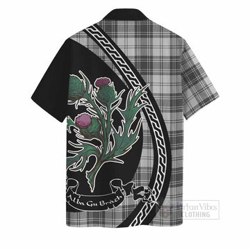 Glen Family Crest Tartan Hawaiian Shirt Alba Thistle Inspired - Tartan Vibes Clothing
