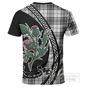 Glen Family Crest Tartan T-Shirt Alba Thistle Inspired - Tartan Vibes Clothing