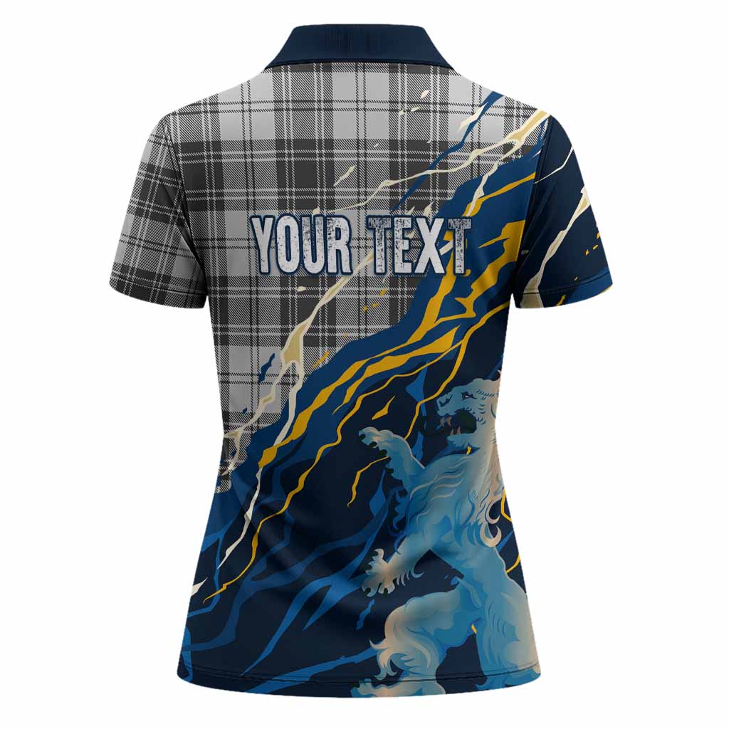 Glen Scotland Tartan Women Polo Shirt WC2026 Football - We'll Be Coming