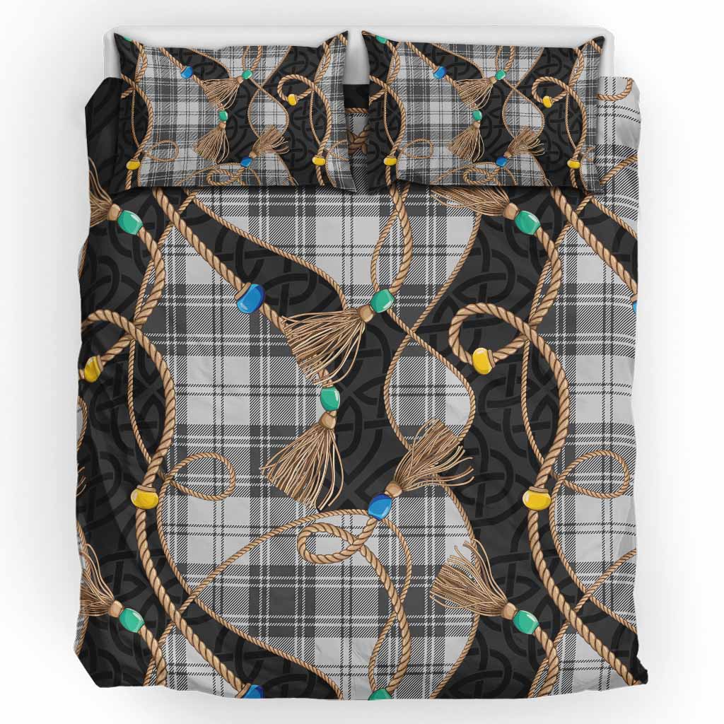 Glen Scottish Tartan Twisted Ropes Stylized Bedding Set UK Bedding Set UK King 91*87 inch - Tartan Vibes Clothing