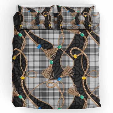 Glen Scottish Tartan Twisted Ropes Stylized Bedding Set