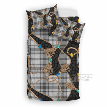 Glen Scottish Tartan Twisted Ropes Stylized Bedding Set