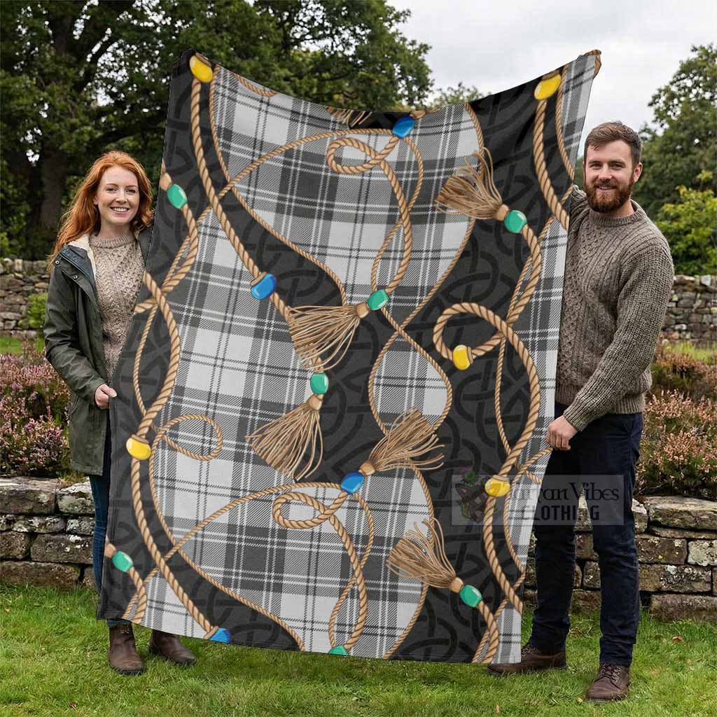 Glen Scottish Tartan Twisted Ropes Stylized Blanket - Tartan Vibes Clothing