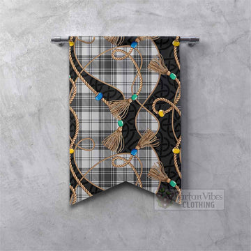 Glen Scottish Tartan Twisted Ropes Stylized Gonfalon