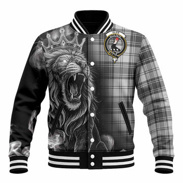 Glen Tartan Baseball Jacket Roaring Lion Heritage