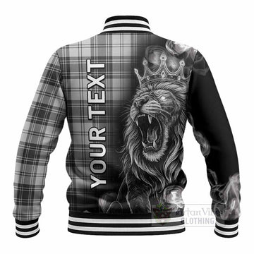 Glen Tartan Baseball Jacket Roaring Lion Heritage