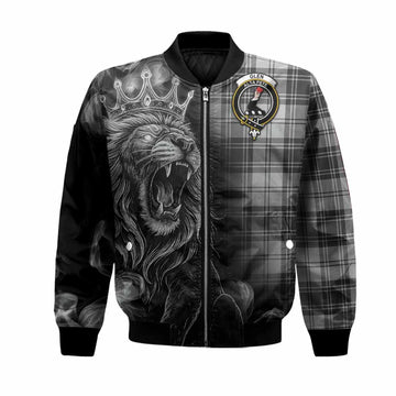 Glen Tartan Bomber Jacket Roaring Lion Heritage