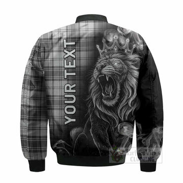 Glen Tartan Bomber Jacket Roaring Lion Heritage