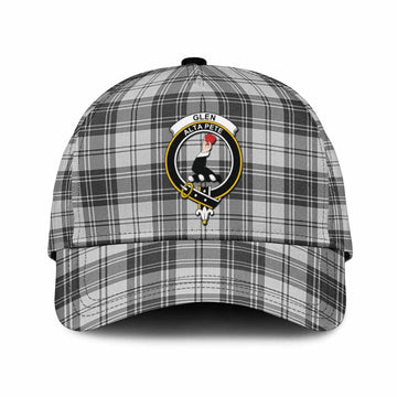 Glen Tartan Classic Cap with Family Crest