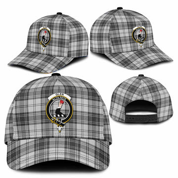 Glen Tartan Classic Cap with Family Crest