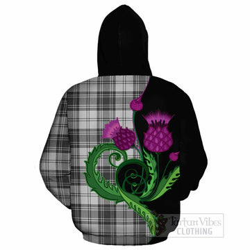 Glen Tartan Cotton Hoodie Traditional Scottish Thistle