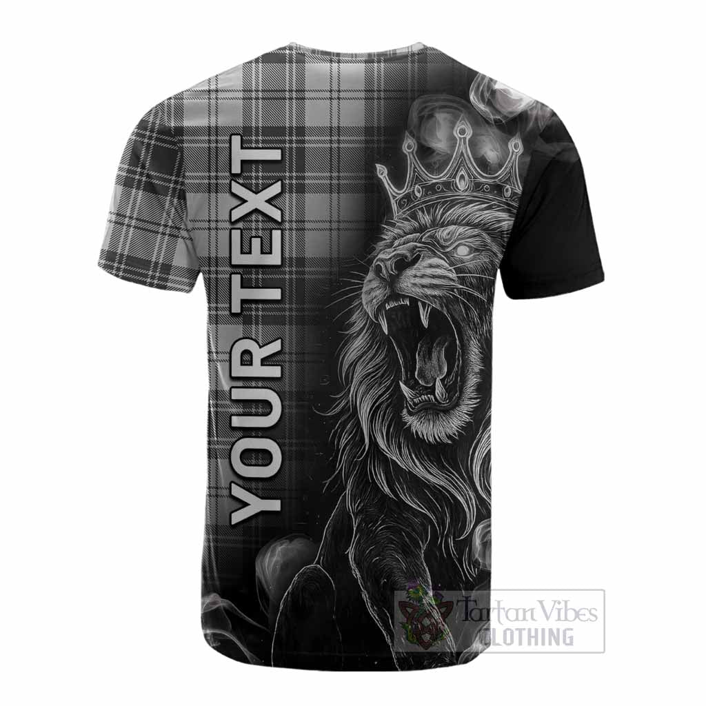 Glen Tartan Cotton T-shirt Roaring Lion Heritage