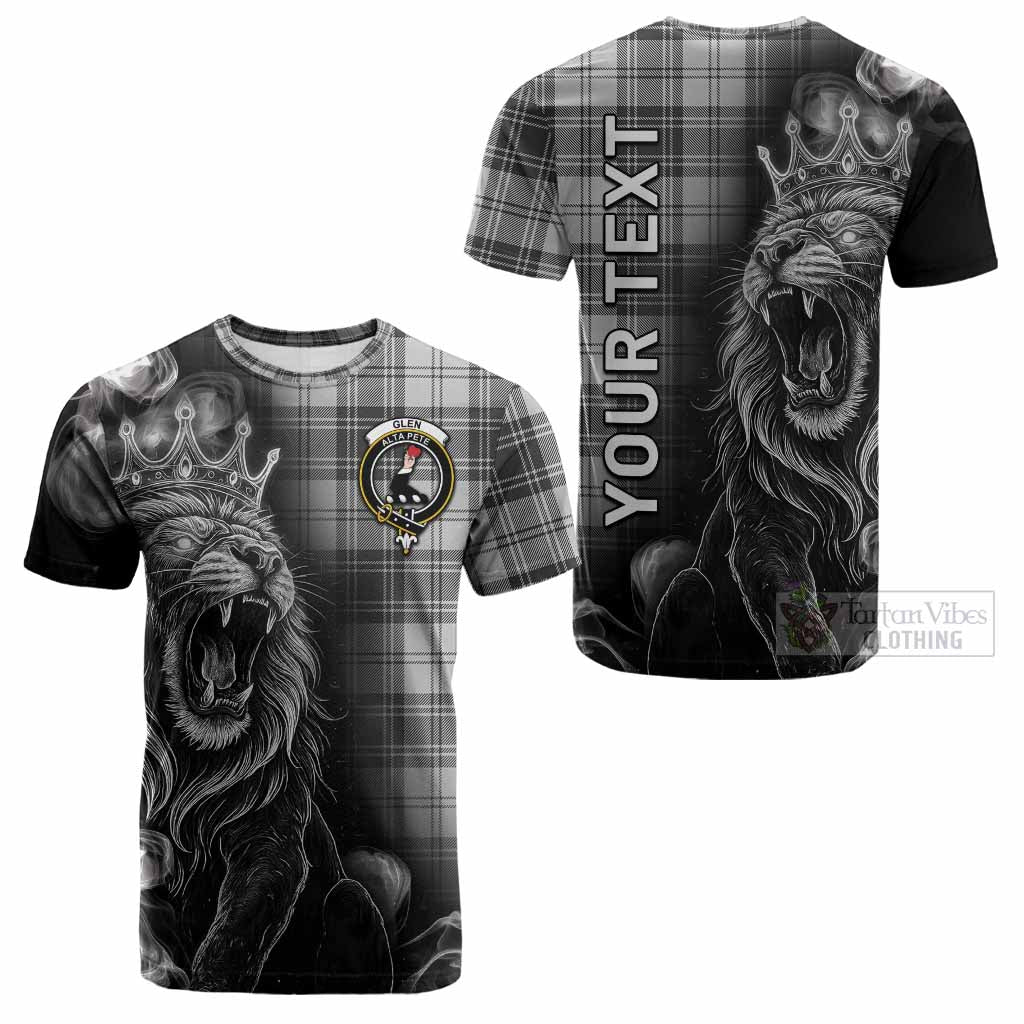 Glen Tartan Cotton T-shirt Roaring Lion Heritage