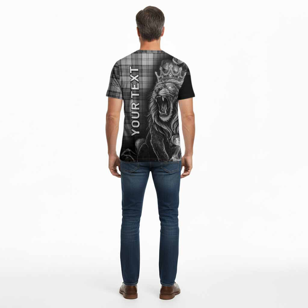 Glen Tartan Cotton T-shirt Roaring Lion Heritage