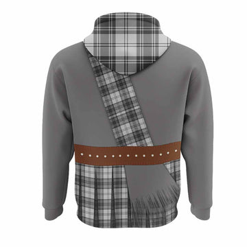 Glen Tartan Crest Hoodie Kilt Costume Style
