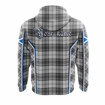 Glen Tartan Crest Hoodie Scotland Coat of Arm Flag Style